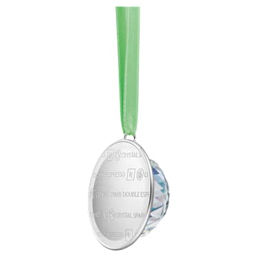 Swarovski SCS クリスタル オーナメント グリーン　ぶら下がりタイプ クリスタルハンギングオーナメントとデコレーション｜スワロフスキー